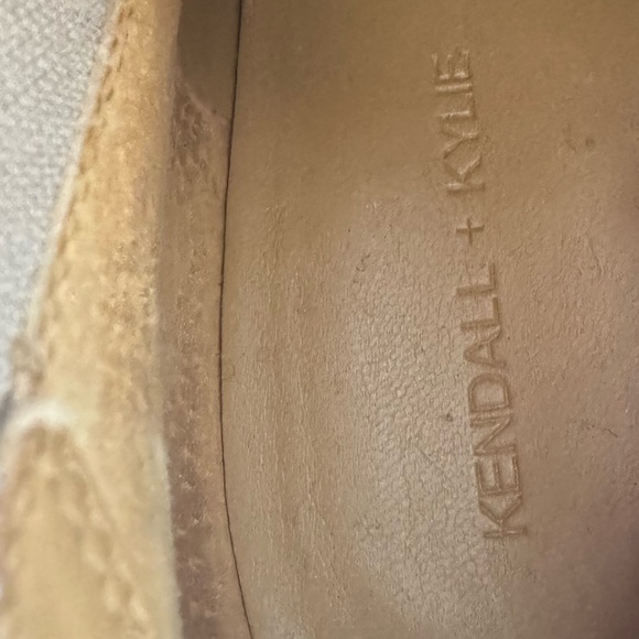 Kendall + Kylie Cream Suede Bootie - Picture 2 of 3